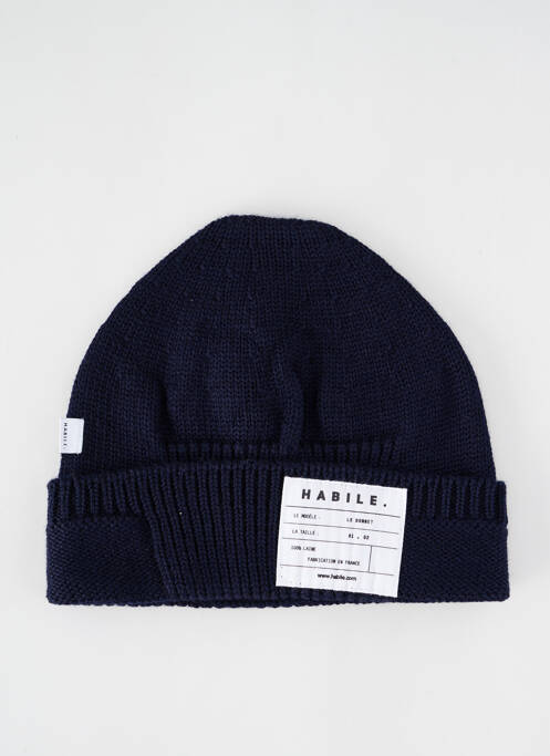 Bonnet bleu HABILE pour unisexe