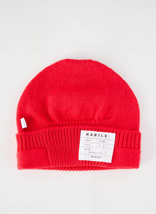 Bonnet rose HABILE pour unisexe