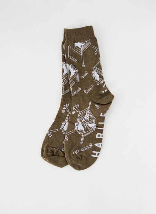 Chaussettes vert HABILE pour unisexe