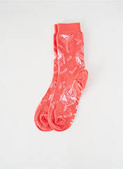 Chaussettes rose HABILE pour unisexe seconde vue
