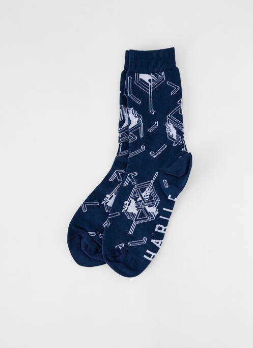 Chaussettes bleu HABILE pour unisexe