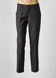 Pantalon chino tissage chiné taille basse gris ELEVEN PARIS homme
