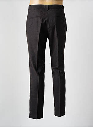 Pantalon chino tissage chiné taille basse gris ELEVEN PARIS homme