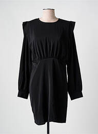 Robe courte manches longues manches longues noir LILI SIDONIO femme