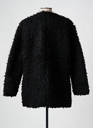 Manteau court poches sans capuche noir ELEVEN PARIS femme