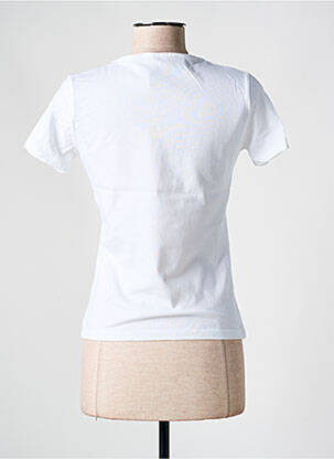 T-shirt sérigraphie avec strass manches courtes blanc PULL IN femme