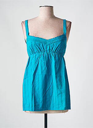 Top stretch fines bretelles bleu VOLCOM femme