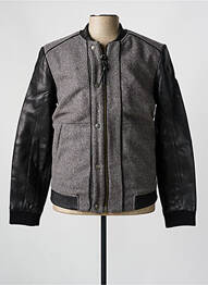 Blouson poches gris ELEVEN PARIS homme