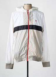 Coupe-vent poches a capuche beige LE COQ SPORTIF homme