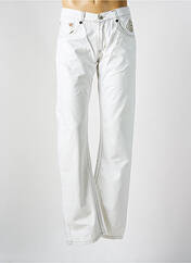Jeans coupe slim blanc OXBOW pour homme seconde vue