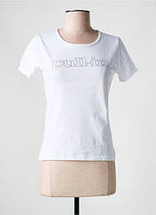 T-shirt blanc PULL IN pour femme seconde vue