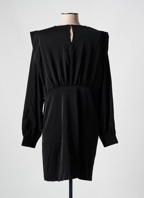 Robe courte manches longues manches longues noir LILI SIDONIO femme