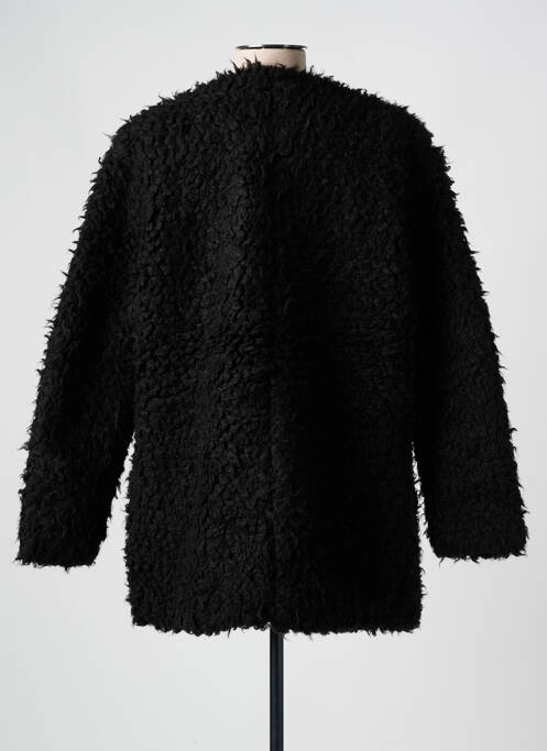 Manteau court poches sans capuche noir ELEVEN PARIS femme