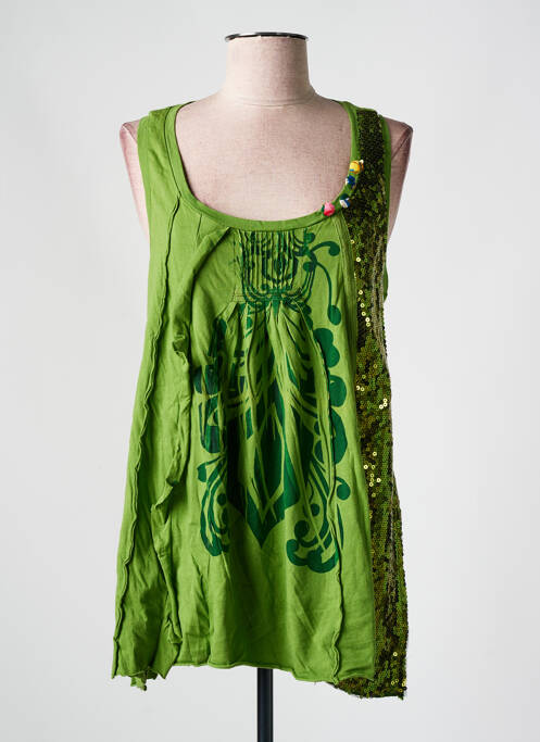 Débardeur vert LOIS pour femme