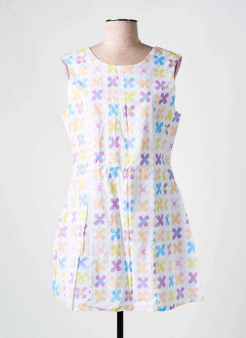 Robe courte blanc LILI SIDONIO pour femme