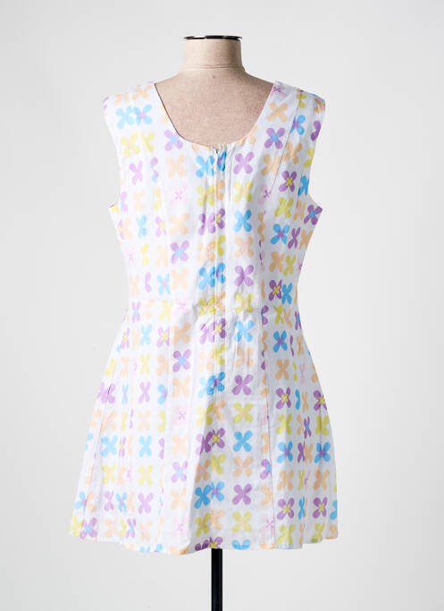 Robe courte blanc LILI SIDONIO pour femme