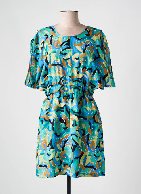 Robe courte vert LILI SIDONIO pour femme