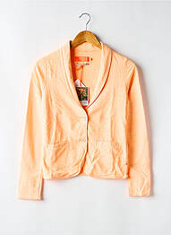 Blazer stretch orange LE TEMPS DES CERISES fille