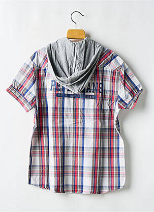 Chemise manches courtes broderie rouge PEPE JEANS garcon