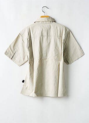Chemise manches courtes poches vert HAWK garcon