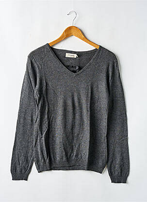 Pull stretch manches longues gris ELEVEN PARIS garçon