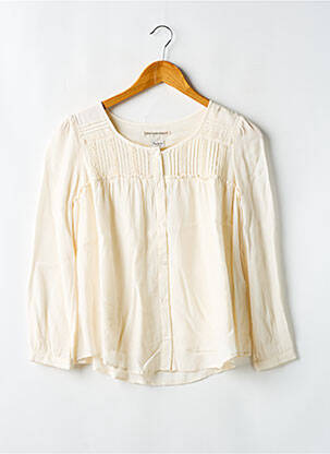 Chemisier manches longues manches longues beige PEPE JEANS fille