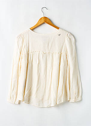 Chemisier manches longues manches longues beige PEPE JEANS fille