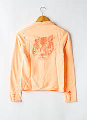 Blazer orange LE TEMPS DES CERISES pour fille seconde vue