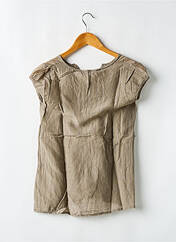 Blouse marron LA FEE MARABOUTEE pour fille seconde vue