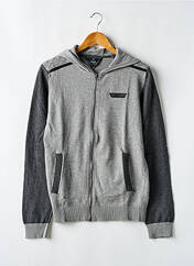 Gilet manches longues gris JAPAN RAGS pour garçon seconde vue