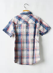 Chemise manches courtes bleu KAPORAL pour garçon seconde vue