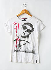 T-shirt blanc ANDY WARHOL BY PEPE JEANS pour fille seconde vue