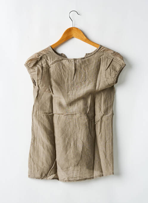 Blouse marron LA FEE MARABOUTEE pour fille