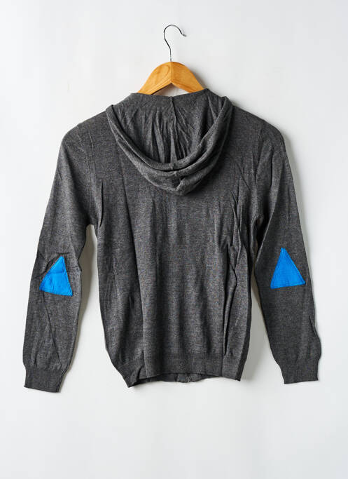 Gilet manches longues gris ELEVEN PARIS pour garçon