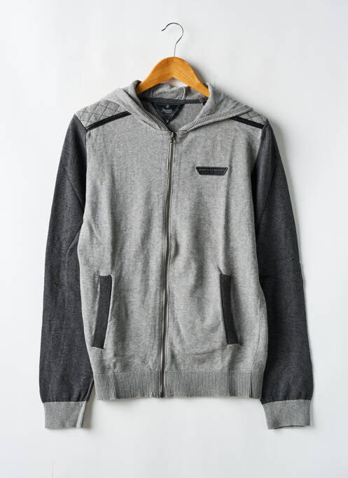 Gilet manches longues gris JAPAN RAGS pour garçon