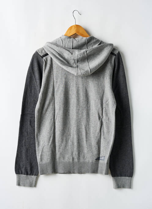 Gilet manches longues gris JAPAN RAGS pour garçon