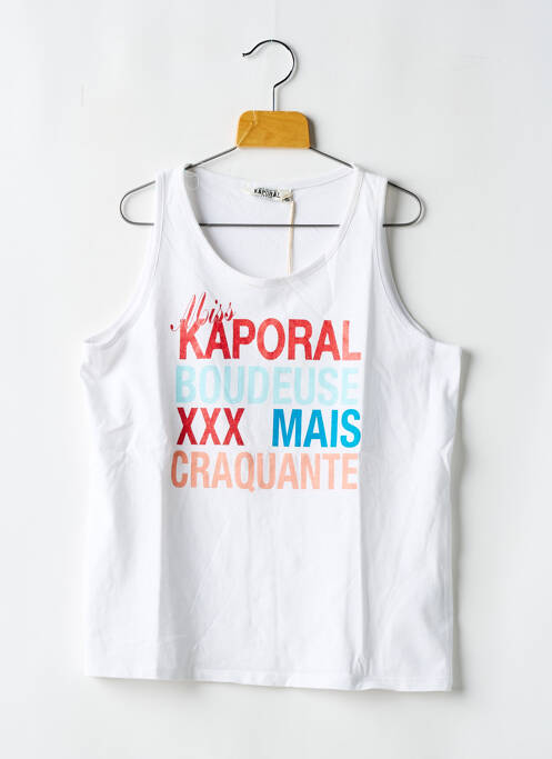 Débardeur blanc KAPORAL pour fille