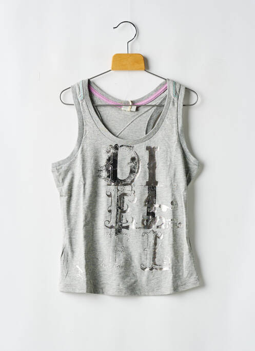 Débardeur gris DIESEL pour fille