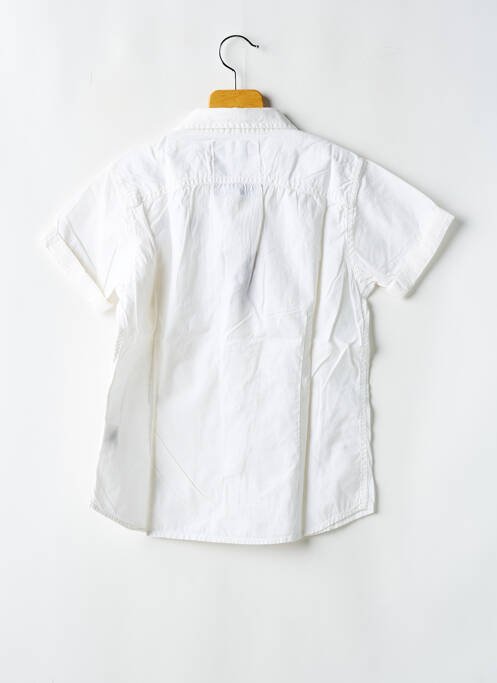 Chemise manches courtes blanc JAPAN RAGS pour garçon