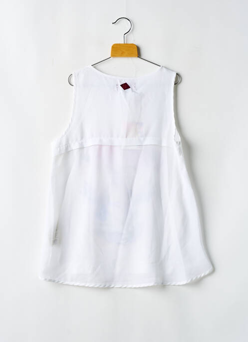 Tunique sans manche blanc LE TEMPS DES CERISES pour fille