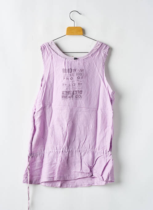 Tunique sans manche violet RWD pour fille