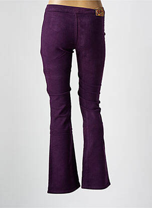 Pantalon chino stretch violet CIMARRON fille
