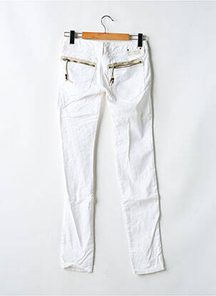 Jeans coupe slim taille basse blanc DIESEL fille