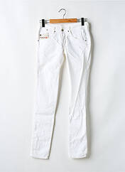 Jeans coupe slim blanc DIESEL pour fille seconde vue