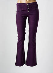 Pantalon chino violet CIMARRON pour fille seconde vue