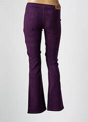 Pantalon chino violet CIMARRON pour fille seconde vue