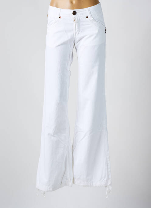 Pantalon flare blanc LOIS pour femme