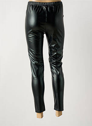Pantalon slim taille élastique noir LILI SIDONIO femme