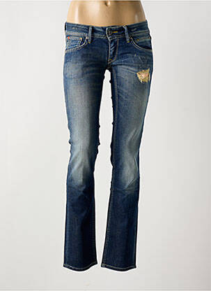 Jeans coupe slim poches bleu ANDY WARHOL BY PEPE JEANS femme