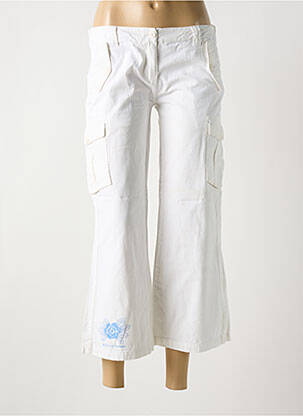 Pantalon 7/8 poches blanc BIG STAR femme